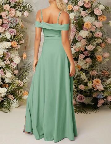 Rochie lunga SHEIN, verde