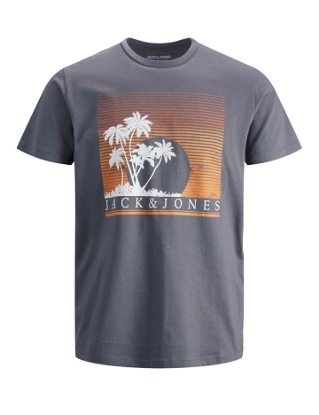 Tricou Jack&Jones, gri, M Gri