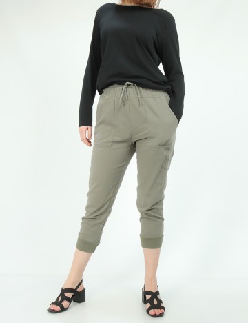 Pantaloni SHEIN, verde, S