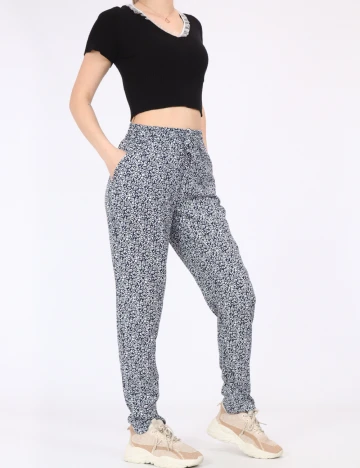 Pantaloni Hailys, bleumarin, S