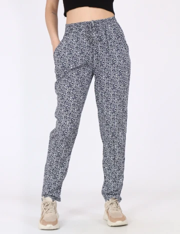 Pantaloni Hailys, bleumarin, S