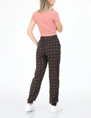 Pantaloni Hailys, maro, S