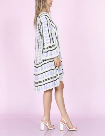 Rochie scurta Hailys, ecru, XS