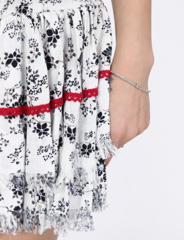 Fusta Savage Culture, alb, XS