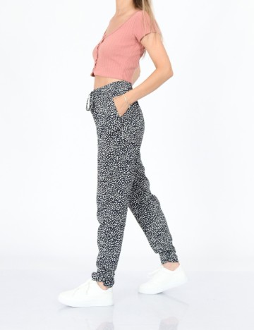 Pantaloni Hailys, bleumarin, XS