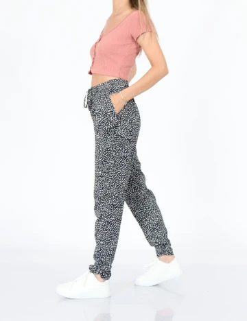 Pantaloni Hailys, bleumarin, XS