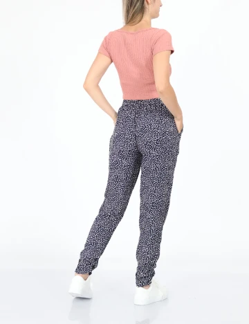 Pantaloni Hailys, bleumarin, XS