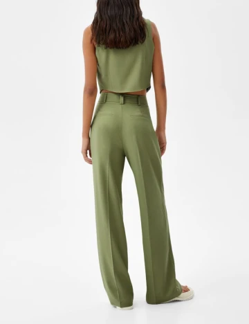 Vesta Bershka, verde, XS