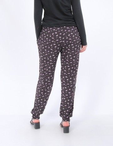 Pantaloni Hailys, floral, M