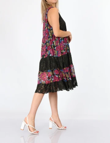 Rochie medie Savage Culture, mix culori Mix culori