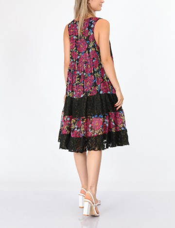 Rochie medie Savage Culture, mix culori