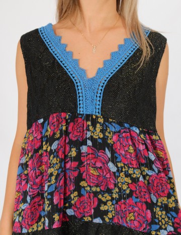 Rochie medie Savage Culture, mix culori