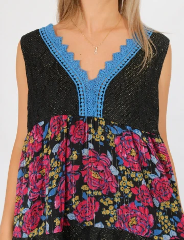 Rochie medie Savage Culture, mix culori Mix culori