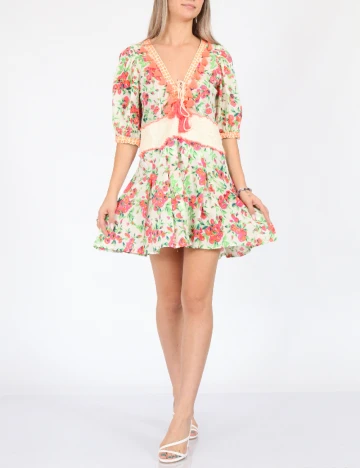 Rochie scurta Savage Culture, floral