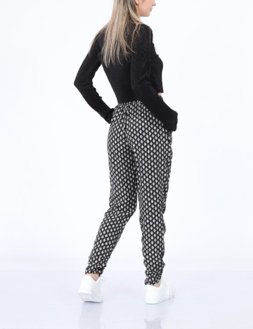 Pantaloni Hailys, negru, XS