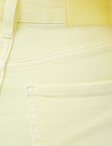 Blugi Bershka, galben, 42