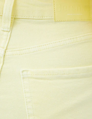 Blugi Bershka, galben, 42