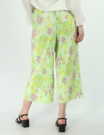 Pantaloni Bershka, verde, S