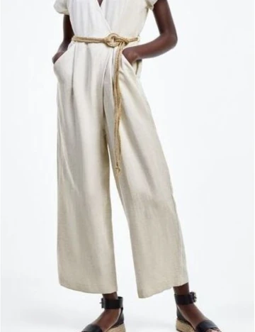 Salopeta Zara, crem, L Crem