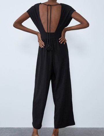 Salopeta Zara, negru, M