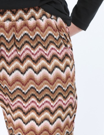 Pantaloni Hailys, maro, XS