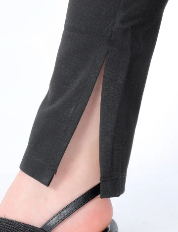 Pantaloni NA-KD, negru, S Negru