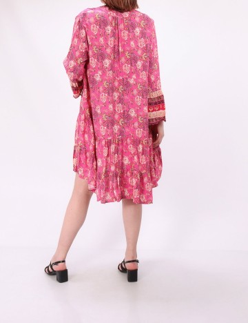 Rochie scurta Hailys, roz, M