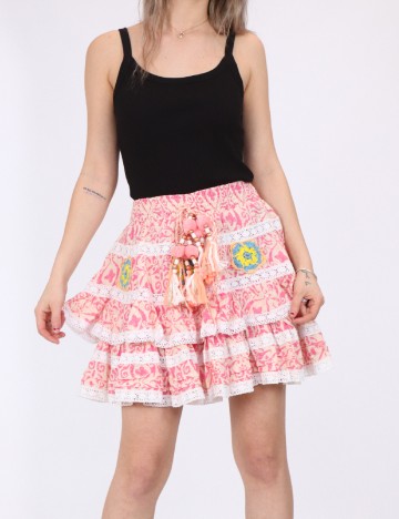 Fusta Savage Culture, roz, XS