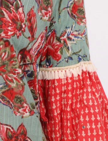 Rochie scurta Savage Culture, floral, M