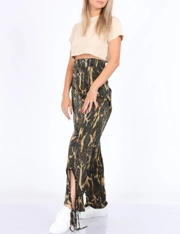Pantaloni Savage Culture, army, L