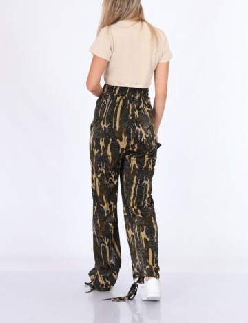 Pantaloni Savage Culture, army, L