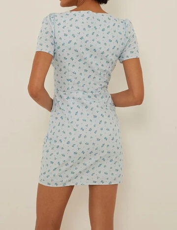 Rochie scurta NA-KD, bleu, 32