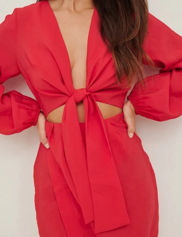 Rochie scurta NA-KD, rosu, 36 Rosu