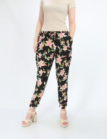 Pantaloni Hailys, floral, M Floral print