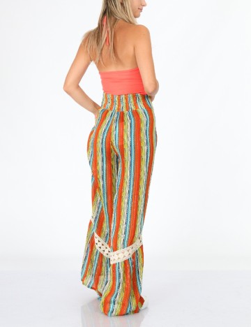 Pantaloni Savage Culture, mix culori, XS