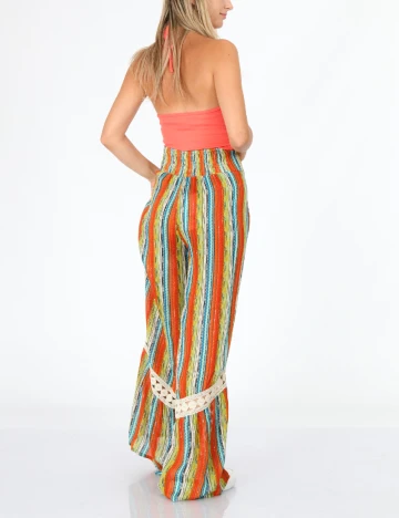 Pantaloni Savage Culture, mix culori, XS