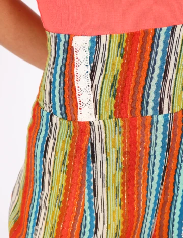 Pantaloni Savage Culture, mix culori, XS