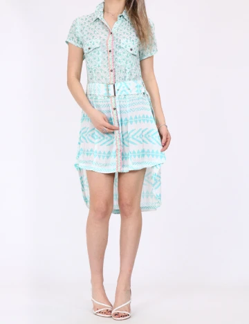 Rochie Savage Culture, turcoaz