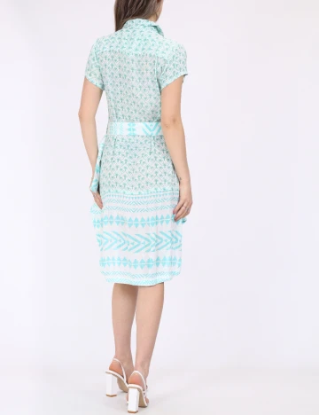 Rochie Savage Culture, turcoaz