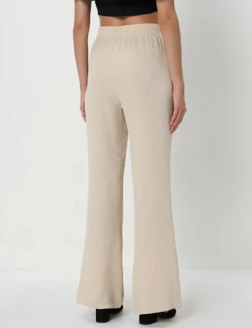 Pantaloni Reserved, crem, S