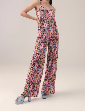 Pantaloni Reserved, floral, L Floral print