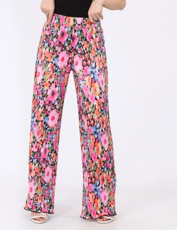 Pantaloni Reserved, floral, L