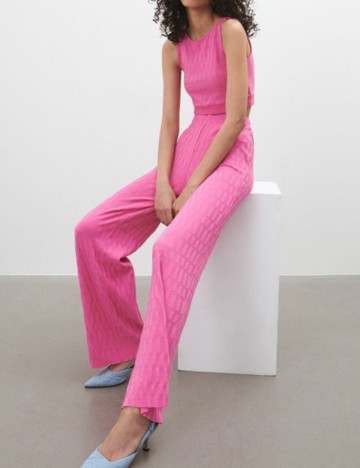 Pantaloni Reserved, roz, S