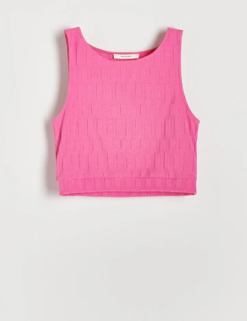 Pantaloni Reserved, roz, S