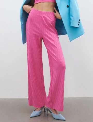Pantaloni Reserved, roz, S