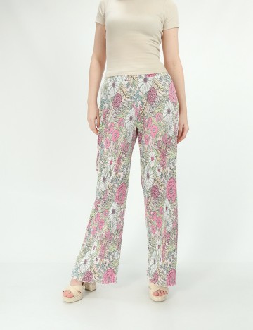 
						Pantaloni Reserved, floral, L