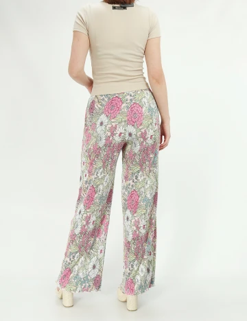 Pantaloni Reserved, floral, S