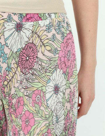 Pantaloni Reserved, floral, S