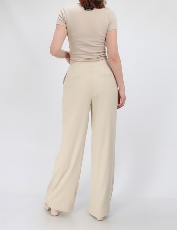 Pantaloni NA-KD, bej, 36