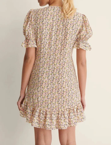 Rochie scurta NA-KD, roz, 34